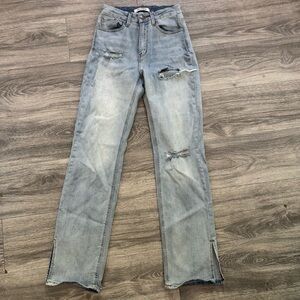 Dogma High Rise Straight Leg Jeans- Size 5